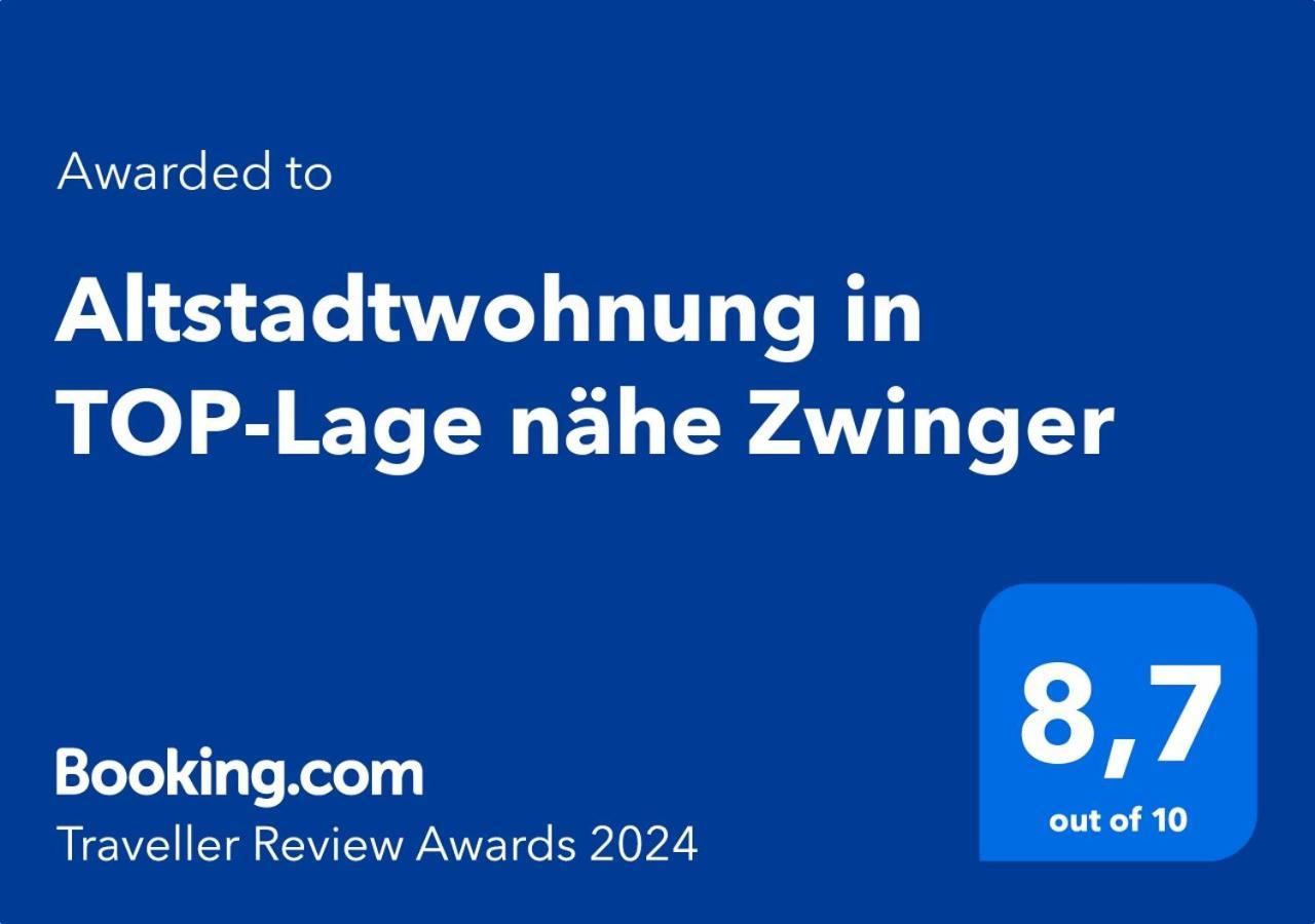 Altstadtwohnung In Top-Lage Naehe Zwinger Drážďany Exteriér fotografie